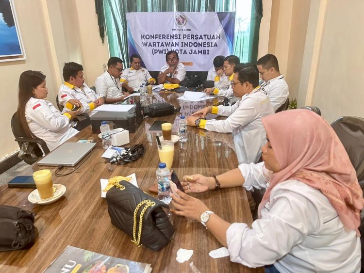 Irwansyah Kembali Pimpin Persatuan Wartawan Indonesia Wilayah Kota Jambi