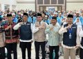 Wabup H A Khafidh Sambut Jamaah Haji Merangin di Jambi