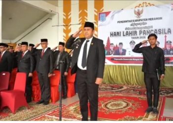 Upacara Harlah Pancasila, Bupati M Syukur Ingatkan Disiplin ASN, Semangat Goro dan Kebersamaan