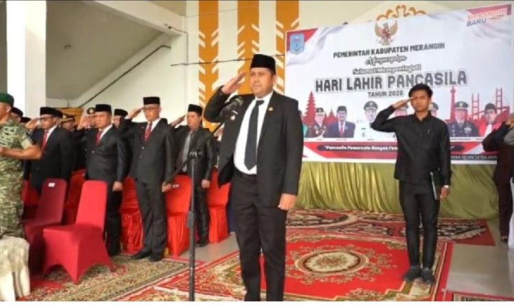 Upacara Harlah Pancasila, Bupati M Syukur Ingatkan Disiplin ASN, Semangat Goro dan Kebersamaan