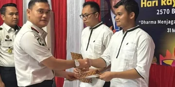 Enam Warga Binaan Lapas Kelas IIA Jambi Terima Remisi Waisak, Bukti Pembinaan Berjalan Optimal