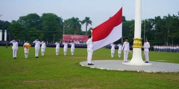 Danrem 042/Gapu Pimpin Upacara Hari Lahir Pancasila 2026, Serukan Penguatan Persatuan di Tengah Tantangan Global