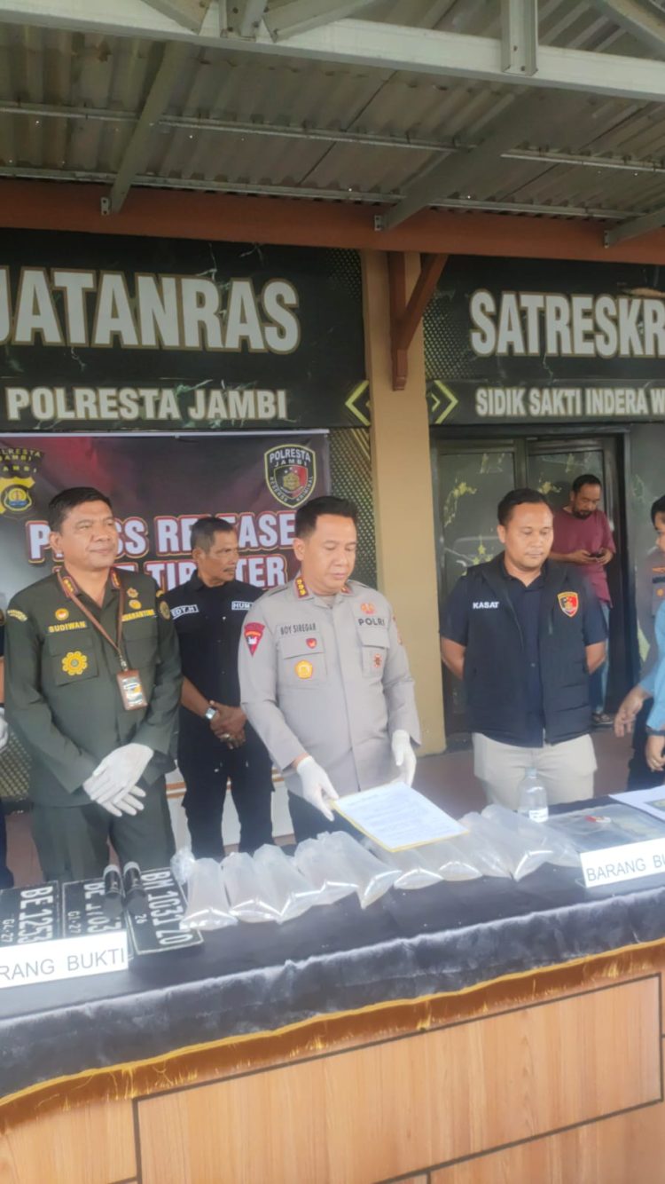 Benih Lobster Senilai Rp7,18 Miliar Diamankan Polresta Jambi, Lokasi dan Jadwal Masih Misterius