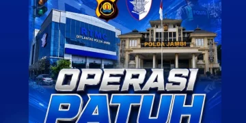 Operasi Patuh Siginjai 2026 Dimulai 8 Juni, Polda Jambi Perketat Penindakan Pelanggar Lalu Lintas