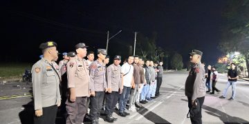 Antisipasi Balap Liar, Polsek Sekernan Gelar Lomba Balap Lari 50 Meter