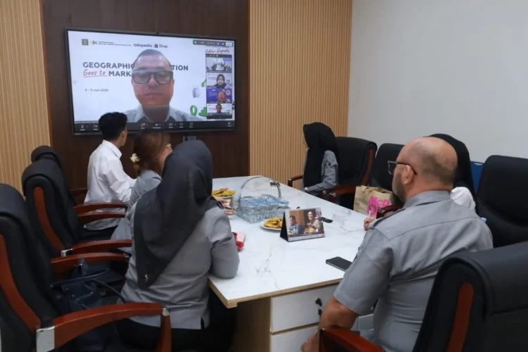 Kanwil Kemenkum Jambi Dorong Produk Indikasi Geografis Tembus Pasar Digital Lewat Tokopedia dan TikTok Shop