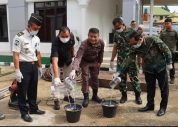 Lapas Perempuan Kelas IIB Jambi Ikut Serta dalam Pemusnahan Barang Bukti Kejari Muaro Jambi