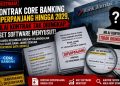 Kontrak Ada, Nilai Tak Ada: Hadi Prabowo S.H Perpanjangan Core Banking Bank Jambi Layak Diaudit Lebih Mendalam