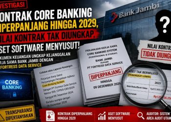 Kontrak Ada, Nilai Tak Ada: Hadi Prabowo S.H Perpanjangan Core Banking Bank Jambi Layak Diaudit Lebih Mendalam