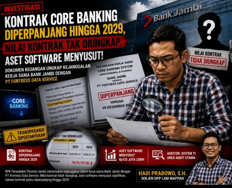 Di Balik Laba Bank Jambi, BPK Bongkar Persoalan Layanan: ATM Minim, Uang Tunai Kerap Habis hingga Core Banking Sering Down