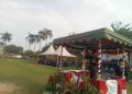 Gubernur Jambi Dr.H.Alharis dan Wakil gubernur Jambi Drs.Abdullah Sani M.Pd Hadiri Upacara Peringatan Hari Lahir Pancasila Tahun 2026