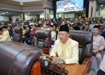 Anggota Komisi I DPRD Kota Jambi, Efendi Alung Dari Partai Perindo Menghadiri Acara Memperingati HUT ke-80 Pemerintah Kota Jambi Sekaligus Hari Jadi Tanah Pilih Pusako Betuah ke-625 Tahun 2026