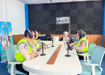 Ditlantas Polda Jambi Gencarkan Sosialisasi Operasi Patuh 2026 Lewat Udara, Sasar Kesadaran Pengendara
