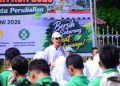 Sambut Hari Bhayangkara ke-80, Polda Jambi Gelar Gerakan Bersama Bersih Lingkungan Road to Presisi Merdeka Run 2026