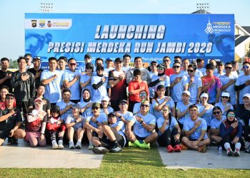 Polda Jambi Launching Presisi Merdeka Run Jambi 2026, Wujudkan Semangat “Satu Langkah, Sejuta Perubahan”