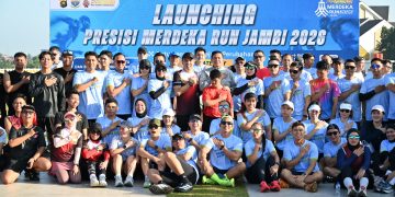 Polda Jambi Launching Presisi Merdeka Run Jambi 2026, Wujudkan Semangat “Satu Langkah, Sejuta Perubahan”