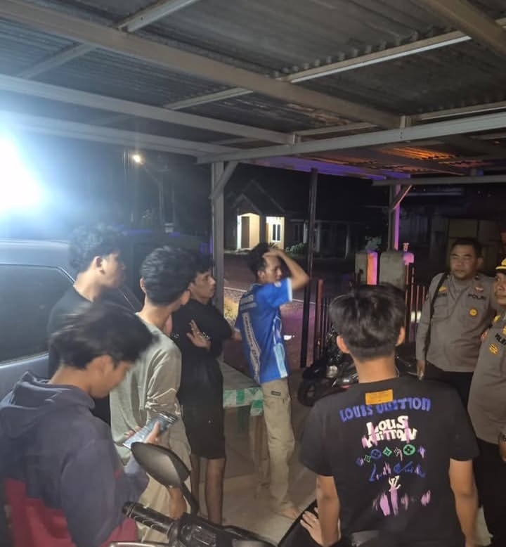 Polres Muaro Jambi Menerima Laporan dari Masyarakat Terkait Adanya Sekelompok Anak-Anak yang Diduga Merupakan Geng Motor di Wilayah Senaung