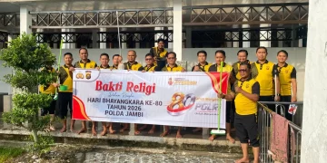 Sambut Hari Bhayangkara ke-80, Polda Jambi Gelar Bakti Religi dan Perkuat Harmoni Antarumat Beragama