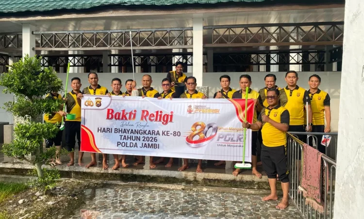 Sambut Hari Bhayangkara ke-80, Polda Jambi Gelar Bakti Religi dan Perkuat Harmoni Antarumat Beragama