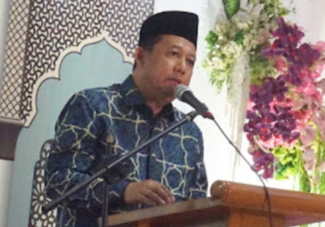 Bupati Muaro Jambi, Dr. Bambang Bayu Suseno, SP., MM.,M.Si menghadiri Haflah Akhirussanah dan Wisuda Santri Pondok Pesantren Anwarul Huda tahun 2026