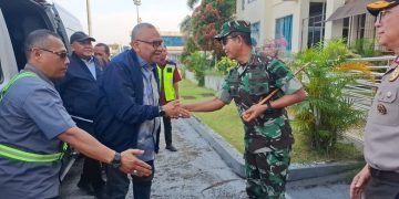 Danrem 042/Garuda Putih Sambut Wamenaker RI di Jambi, Perkuat Sinergi Pusat dan Daerah di Bidang Ketenagakerjaan