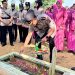 Polres Muaro Jambi Gelar Upacara Ziarah Rombongan di TMP Kusuma Bhakti Sambut Hari Bhayangkara ke-80