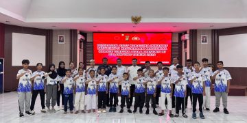 Polres Muaro Jambi Lepas Atlet Karate INKANAS untuk Berlaga di Kejuaraan Nasional Piala Presiden RI 2026 di Lampung