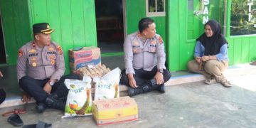 Sambut HUT Bhayangkara ke-80, Polres Tanjab Barat Gelar Bakti Sosial di Panti Asuhan Yayasan Melati