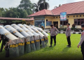 Polres Tanjab Timur Gelar Latihan Dalmas Rutin, Wujudkan Personel Siap Hadapi Gangguan Kamtibmas