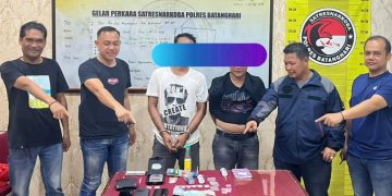 Satresnarkoba Polres Batang Hari Ungkap Kasus Narkotika di Desa Aro, Dua Pria Diamankan