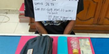 Polres Tebo Amankan Pria Pemilik Sabu di Tengah Ilir, Barang Bukti 1,23 Gram Disita