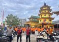 Pastikan Aman dan Lancar, Polsek Tungkal Ilir Amankan Jalan Santai Hari Raya Waisak di Vihara Budhayana Kuala Tungkal