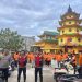 Pastikan Aman dan Lancar, Polsek Tungkal Ilir Amankan Jalan Santai Hari Raya Waisak di Vihara Budhayana Kuala Tungkal
