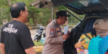 Polri Lakukan Pengamanan Ketat Kedatangan KMP Satria Pratama di Pelabuhan Roro Kuala Tungkal, Pastikan Situasi Aman dan Kondusif