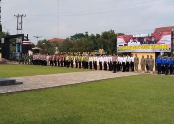 Kapolres Tanjab Timur Pimpin Apel Kebangsaan Sabuk Kamtibmas, Perkuat Sinergi Jaga Kondusivitas Daerah