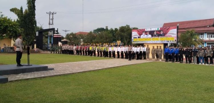 Kapolres Tanjab Timur Pimpin Apel Kebangsaan Sabuk Kamtibmas, Perkuat Sinergi Jaga Kondusivitas Daerah