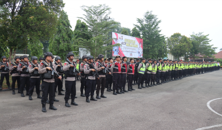 Pastikan Pilkades Serentak 2026 Aman dan Kondusif, Polres Tebo Kerahkan Ratusan Personel Pengamanan TPS