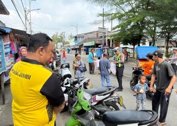 Polsek Mestong Gelar Bakti Religi di Klenteng Liang Hiang