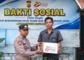 Sambut Hari Bhayangkara ke-80, Polres Muaro Jambi Salurkan Bantuan Sembako kepada Warga Kurang Mampu