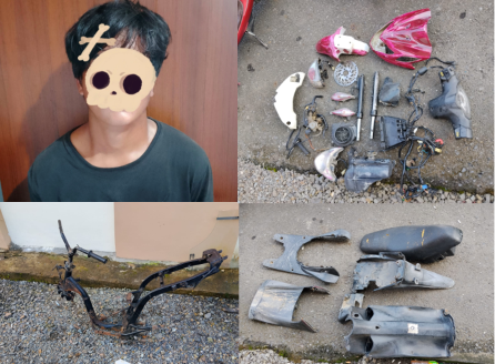 Satreskrim Polres Tanjab Barat Berhasil Ungkap Kasus Curanmor, Satu Pelaku dan Barang Bukti Diamankan