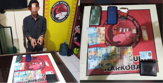 Satresnarkoba Polres Tanjab Barat Berhasil Ungkap Dugaan Penyalahgunaan Narkotika di Tungkal Ilir