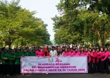 CFD Merangin Dipadati Ribuan Warga, Polres Merangin Sosialisasikan Bhayangkara Presisi Job Fair dan Dukung UMKM Lokal