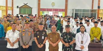 Kapolres Bungo Hadiri Deklarasi Pilrio Serentak, Ajak Masyarakat Jaga Demokrasi Desa yang Aman dan Damai