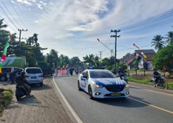 Polres Batanghari Kawal Grebeg Suro, Ribuan Warga Rayakan Tahun Baru Islam dengan Aman dan Tertib