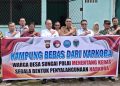 Polres Batang Hari Bersama Masyarakat Wujudkan Kampung Bebas dari Narkoba
