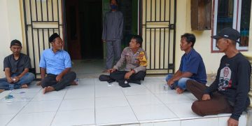 Cegah Gangguan Kamtibmas, Bhabinkamtibmas Polsek Betara Ajak Warga Aktifkan Ronda Malam