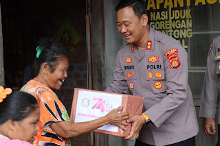 Bakti Polri Presisi, Polres Tebo Salurkan Bantuan Sosial sebagai Wujud Kepedulian kepada Masyarakat