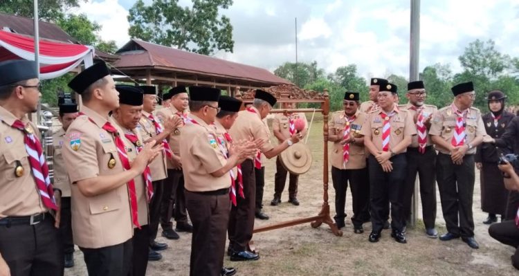 Polres Muaro Jambi Amankan Pembukaan Jambore Daerah Jambi 2026, Berlangsung Aman dan Kondusif