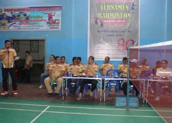 Kapolres Sarolangun Resmi Buka Turnamen Bulutangkis Kapolres Cup 2026, Meriahkan HUT Bhayangkara ke-80