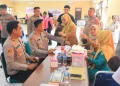 Polres Sarolangun Gelar Donor Darah dan Layanan Kesehatan Gratis Sambut Hari Bhayangkara ke-80